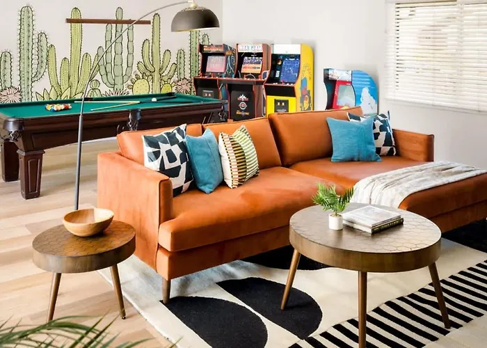 Holiday home Chic With Backyard Oasis Pool Game Phoenix